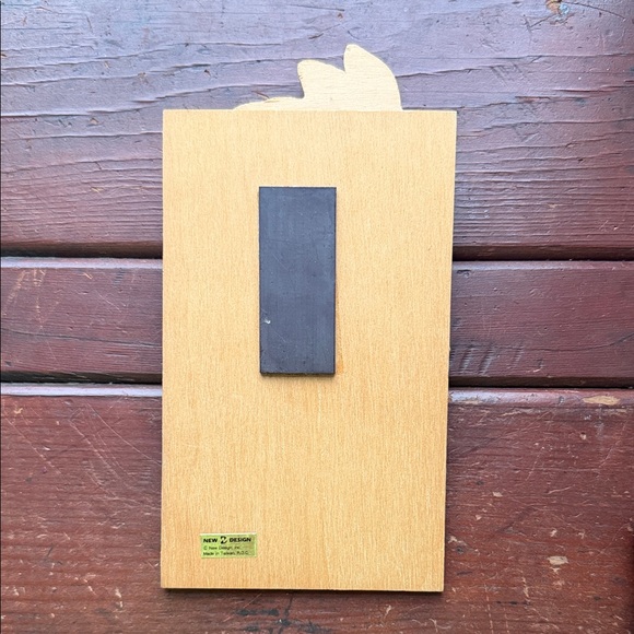 Yellow Bunny Notepad Holder with Blue Hearts - Picture 2 of 7